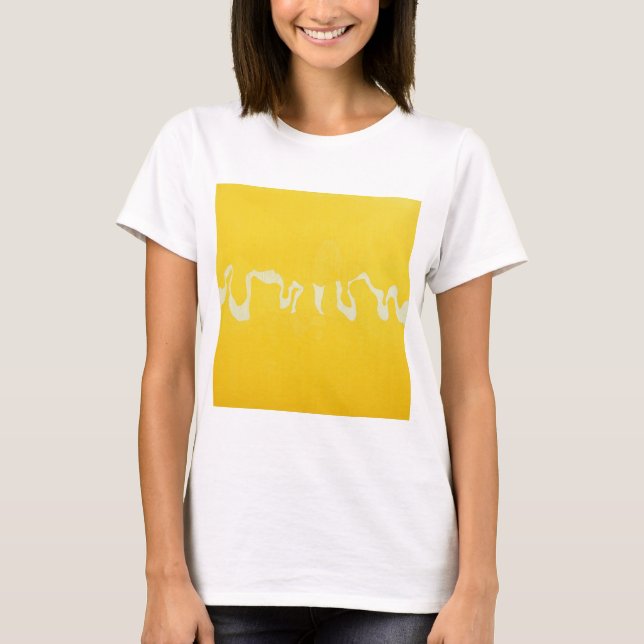 T-shirt Viagem amarela (Frente)