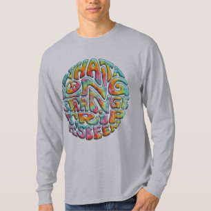 T-shirt Viagem longa, estranha