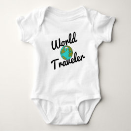 T-shirt Viajante de mundo