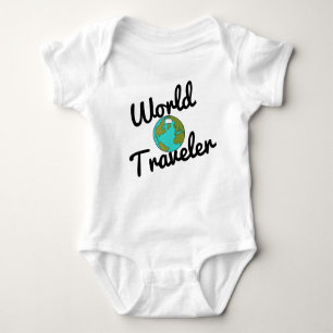 T-shirt Viajante de mundo
