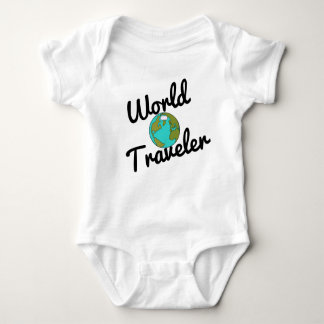 T-shirt Viajante de mundo