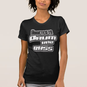 T-shirt Viciado drum&bass de DnB às meninas do CILINDRO e