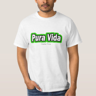 T-shirt Vida, Costa Rica - personalizado