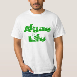 T-shirt Vida das algas (branco do valor)
