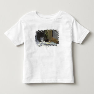 T-shirt Vida de Claude Monet ainda com garrafas