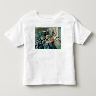 T-shirt Vida de Paul Cezanne ainda com jarro e Aubergi