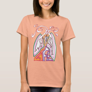 T-shirt Vida de Recylce - mulheres