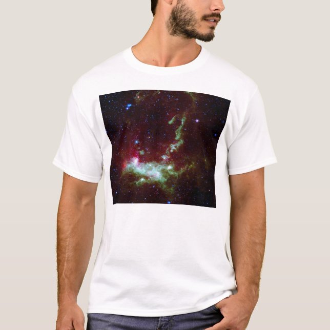 T-shirt Vida e morte no cosmos (Frente)