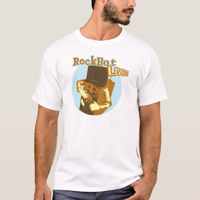 T-shirt Vidas de Rockbot! (Frente)