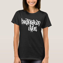 T-shirt vidas na cidade da fronteira