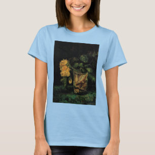 T-shirt Vidro com Rosas por Vincent van Gogh