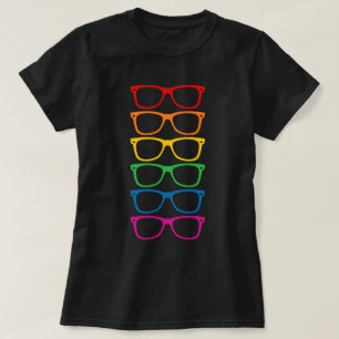 T-shirt Vidros do arco-íris
