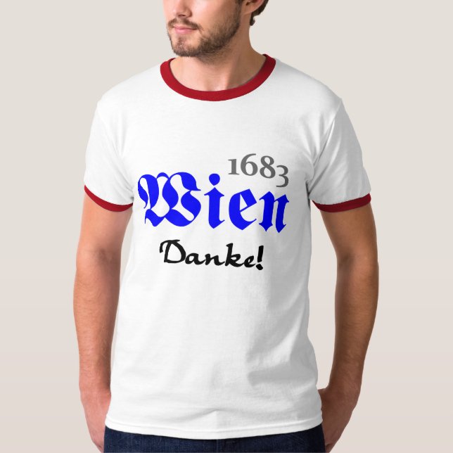 T-shirt Viena 1683 - Agradece (Frente)