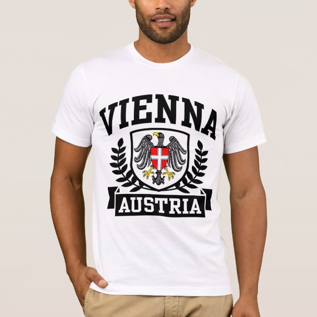T-shirt Viena Áustria (Frente)
