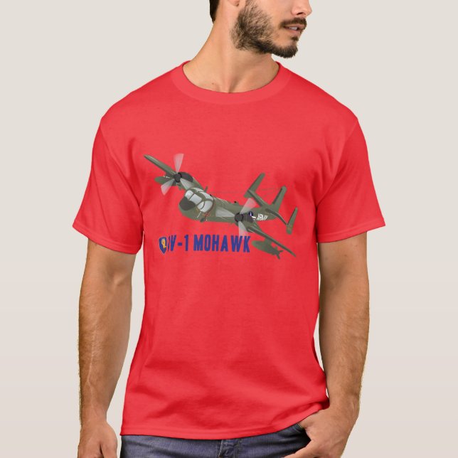 T-shirt Vietnam Veteran Mohawk (Frente)