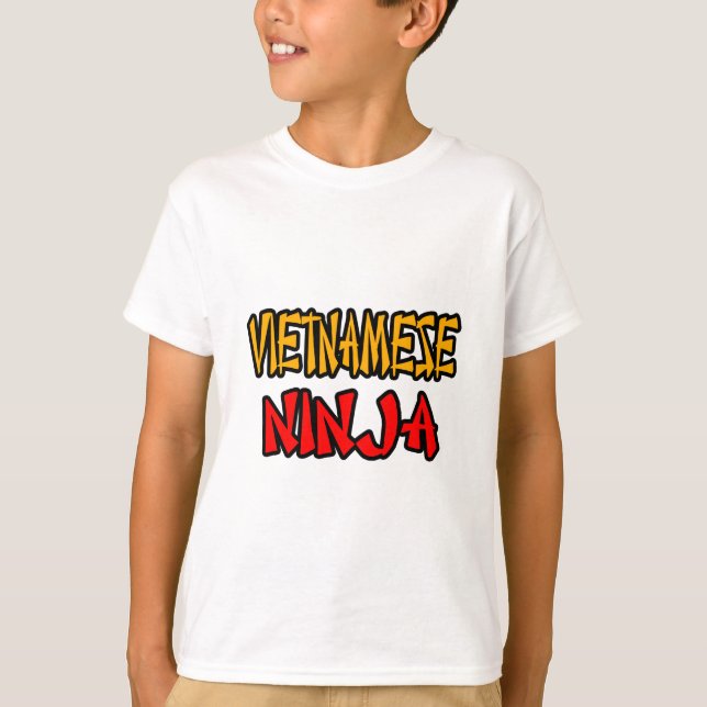 T-shirt Vietnamita Ninja (Frente)