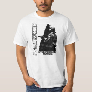 T-shirt Vigilância de bairro ANTITERROR do ALFA "desde