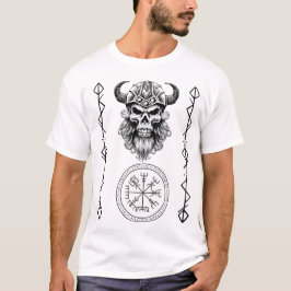 T-Shirt Viking Autêntico | Norse Mythology Roupa
