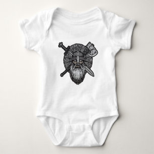 T-shirt viking man germanic nordic nórdico runic