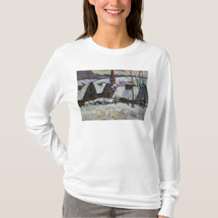 T-shirt Vila bretão sob a neve, 1894