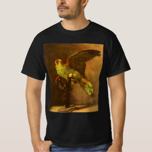 T-shirt Vincent van Gogh - Ainda vive com papagaio verde
