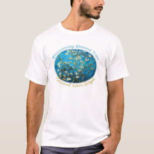T-shirt Vincent van Gogh, Almond Tree brilhante