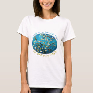 T-shirt Vincent van Gogh, Almond Tree florescente