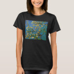 T-shirt Vincent van Gogh - Árvore de Amêndoa Brilhante<br><div class="desc">Blossoming Almond Tree (1890) de Van Gogh é uma pintura de apos impressionismo fino de arte floral e viva. Um galho de uma árvore de amêndoa florida em um jardim primavera com o céu azul ao fundo. Lindas flores brancas florescentes. Sobre o artista: Vincent Willem van Gogh (1853-1890) foi pintor...</div>