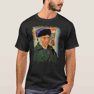 T-shirt Vincent Van Gogh - Autorretrato com a Orelha Corta