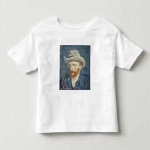 T-shirt Vincent van Gogh   Autorretrato com Felt Hat