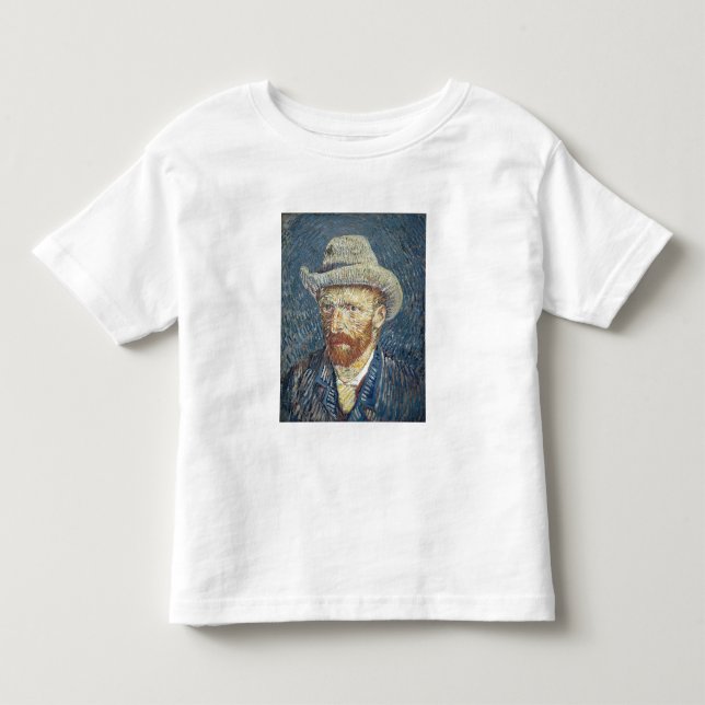 T-shirt Vincent van Gogh | Autorretrato com Felt Hat (Frente)