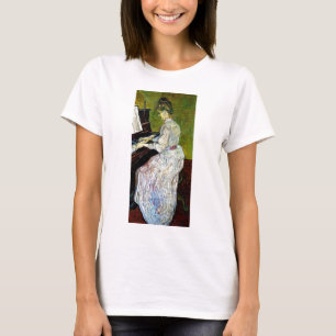 T-shirt Vincent Van Gogh - Marguerite Gachet ao Piano