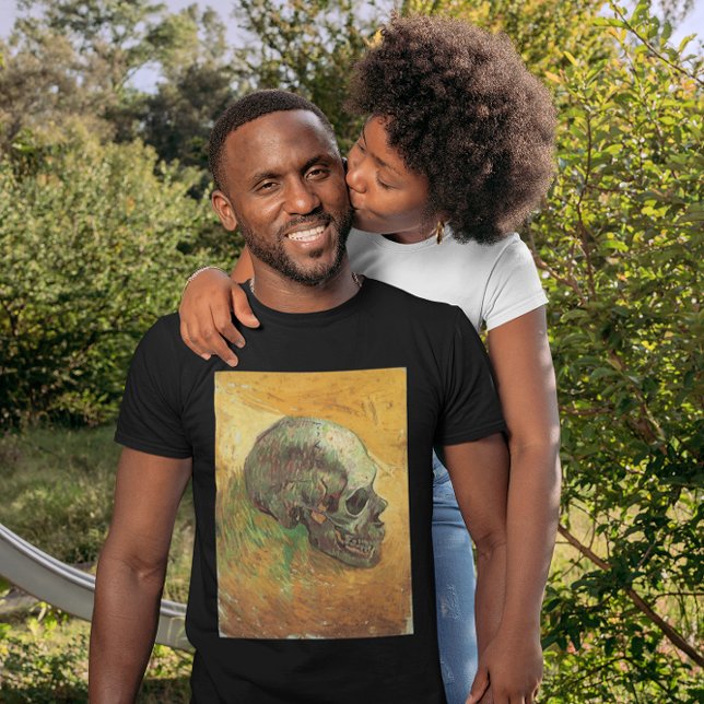 T-shirt Vincent van Gogh - Natureza Morta com Caveira (Criador carregado)