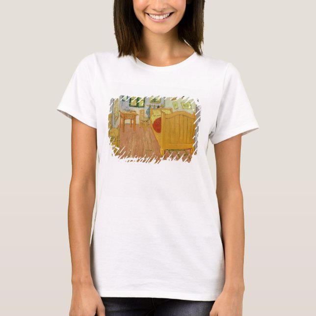 T-shirt Vincent van Gogh | O Quarto, 1888 (Frente)
