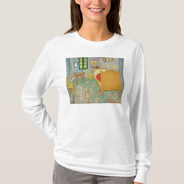 T-shirt Vincent van Gogh quarto de | Van Gogh em Arles (Frente)