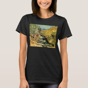 T-shirt Vincent van Gogh Road em Santo-Remy, figura femini