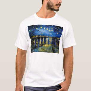 T-shirt Vincent Van Gogh Starry Night Over the Rhone 1888