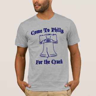 T-shirt Vindo a Philly para a rachadura