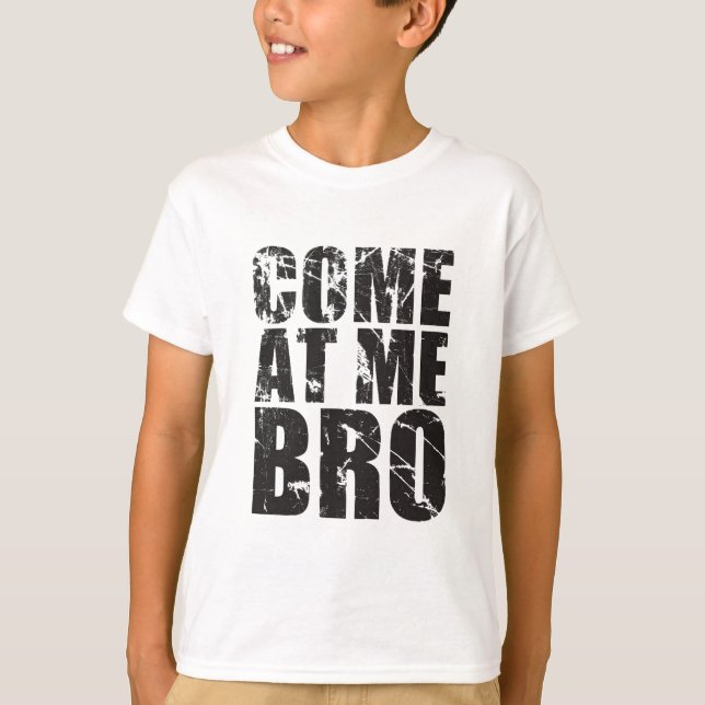 T-shirt Vindo em mim Bro (Frente)