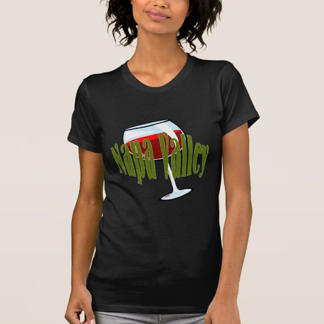 T-shirt Vinho de Napa Valley (Frente)