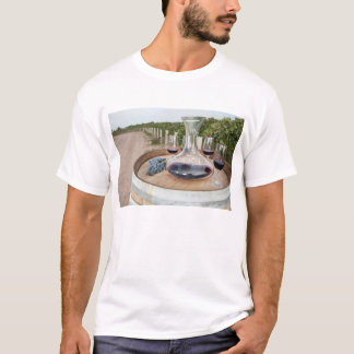 T-shirt Vinho tinto no vinhedo