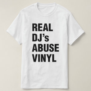 T-SHIRT VINIL DO ABUSO DO DJ REAL
