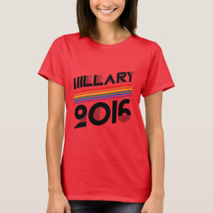 T-SHIRT VINTAGE 2016 - .PNG DO ORGULHO DE HILLARY