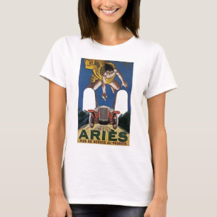 T-shirt Vintage Aries Anúncio