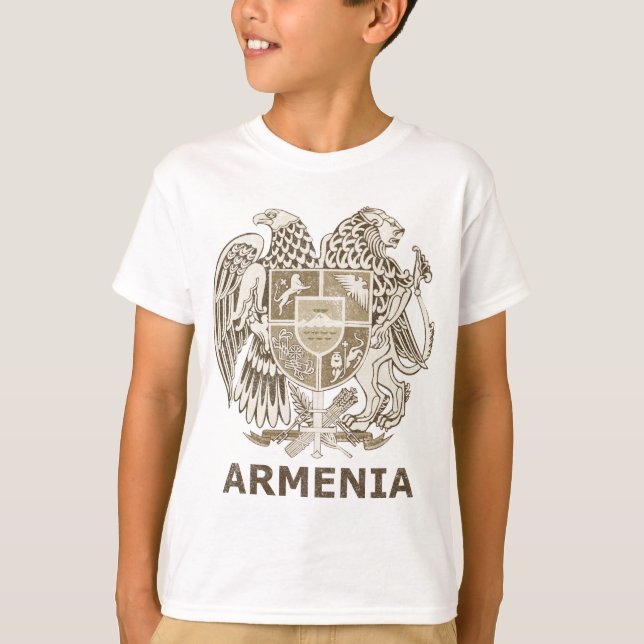 T-shirt Vintage Arménia (Frente)