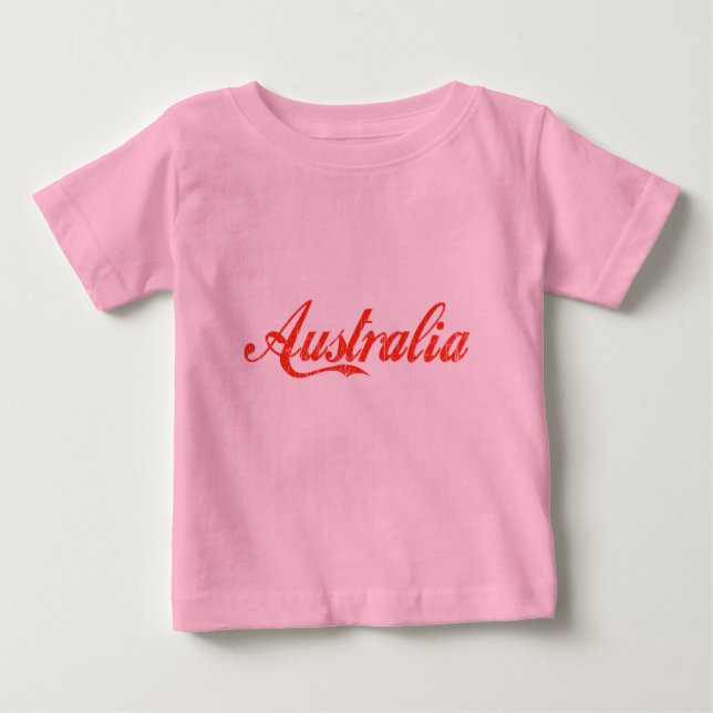 T-shirt Vintage Austrália (Frente)