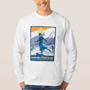 T-shirt Vintage Chamonix Mont Blanc