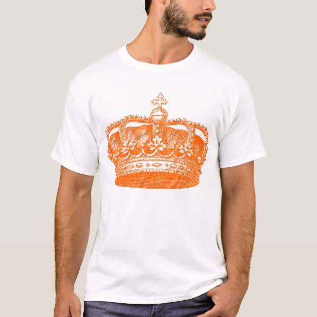 T-shirt Vintage Crown - Cores (Frente)