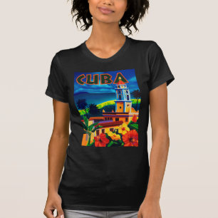T-shirt Vintage Cuba Viagem