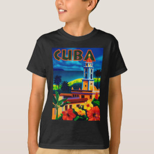 T-shirt Vintage Cuba Viagem